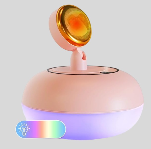 Aromatherapy 360° Rotatable Sunset Projector Lamp Humidifier