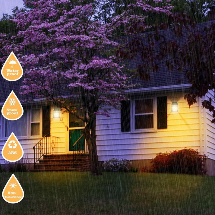 Solar Motion Sensing Wall Lamp