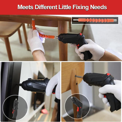 FlexDrive Screwdriver Kit: Cordless & Rechargeable